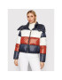 Tommy Hilfiger Пухено яке Colorblock WW0WW31906 Цветен Relaxed Fit - Pepit.bg