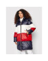 Tommy Hilfiger Пухено яке Colorblock WW0WW32804 Цветен Regular Fit - Pepit.bg