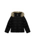 Tommy Hilfiger Пухено яке Essential Basic KG0KG04682 D Черен Regular Fit - Pepit.bg