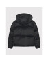 Tommy Hilfiger Пухено яке Logo KB0KB06773 D Черен Regular Fit - Pepit.bg