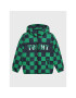 Tommy Hilfiger Пухено яке Checker Board KB0KB07814 D Тъмносин Regular Fit - Pepit.bg