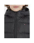 Tommy Hilfiger Пухено яке Essential KB0KB08341 M Черен Regular Fit - Pepit.bg