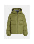 Tommy Hilfiger Пухено яке Essential KB0KB08341 M Зелен Regular Fit - Pepit.bg