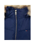 Tommy Hilfiger Пухено яке Essential KG0KG05980 M Тъмносин Regular Fit - Pepit.bg