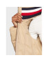 Tommy Hilfiger Пухено яке Global WW0WW37448 Бежов Regular Fit - Pepit.bg