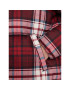 Tommy Hilfiger Пухено яке New York Tartan WW0WW40233 Червен Relaxed Fit - Pepit.bg