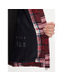 Tommy Hilfiger Пухено яке New York Tartan WW0WW40233 Червен Relaxed Fit - Pepit.bg