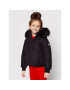 Tommy Hilfiger Пухено яке Tonal Fur KG0KG05970 M Черен Regular Fit - Pepit.bg