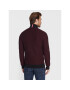 Tommy Hilfiger Пуловер 2-Tone MW0MW28041 Бордо Regular Fit - Pepit.bg