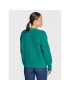 Tommy Hilfiger Пуловер Button WW0WW35883 Зелен Relaxed Fit - Pepit.bg