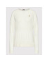 Tommy Hilfiger Пуловер Cable WW0WW32293 Бял Relaxed Fit - Pepit.bg
