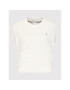 Tommy Hilfiger Пуловер Cable WW0WW34898 Бял Regular Fit - Pepit.bg