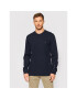 Tommy Hilfiger Пуловер Casual Henley MW0MW20156 Тъмносин Relaxed Fit - Pepit.bg