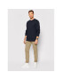 Tommy Hilfiger Пуловер Casual Henley MW0MW20156 Тъмносин Relaxed Fit - Pepit.bg