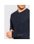 Tommy Hilfiger Пуловер Casual Henley MW0MW20156 Тъмносин Relaxed Fit - Pepit.bg