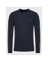 Tommy Hilfiger Пуловер Casual Henley MW0MW20156 Тъмносин Relaxed Fit - Pepit.bg