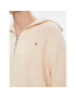 Tommy Hilfiger Пуловер Co Cardi Stitch 1/2 Zip Swt WW0WW42420 Жълт Regular Fit - Pepit.bg