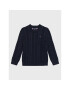 Tommy Hilfiger Пуловер Essential Cable KB0KB07827 D Тъмносин Regular Fit - Pepit.bg