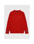 Tommy Hilfiger Пуловер Essential KB0KB06920 D Червен Regular Fit - Pepit.bg