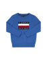 Tommy Hilfiger Пуловер Essential Logo KB0KB05447 D Син Regular Fit - Pepit.bg