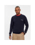 Tommy Hilfiger Пуловер Global Stripe Crew Nk MW0MW33502 Син Regular Fit - Pepit.bg