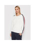 Tommy Hilfiger Пуловер Global Stripe WW0WW31512 Бял Regular Fit - Pepit.bg