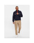 Tommy Hilfiger Пуловер Global Stripe Zip Mock MW0MW33508 Син Regular Fit - Pepit.bg