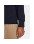 Tommy Hilfiger Пуловер Global Stripe Zip Mock MW0MW33508 Син Regular Fit - Pepit.bg