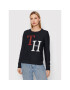 Tommy Hilfiger Пуловер Graphic C-Nk WW0WW31511 Тъмносин Regular Fit - Pepit.bg