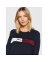 Tommy Hilfiger Пуловер Graphic WW0WW31519 Тъмносин Regular Fit - Pepit.bg