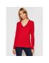 Tommy Hilfiger Пуловер Heritage WW0WW25294 Червен Regular Fit - Pepit.bg