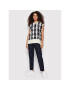 Tommy Hilfiger Пуловер Houndstooth WW0WW34344 Тъмносин Relaxed Fit - Pepit.bg