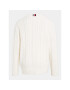 Tommy Hilfiger Пуловер KB0KB08512 Бял Regular Fit - Pepit.bg