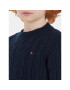 Tommy Hilfiger Пуловер KB0KB08512 Тъмносин Regular Fit - Pepit.bg