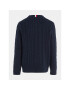 Tommy Hilfiger Пуловер KB0KB08512 Тъмносин Regular Fit - Pepit.bg