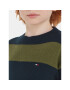 Tommy Hilfiger Пуловер KB0KB08515 Зелен Regular Fit - Pepit.bg