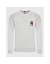 Tommy Hilfiger Пуловер Monogram American MW0MW27938 Сив Relaxed Fit - Pepit.bg