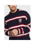 Tommy Hilfiger Пуловер Monogram MW0MW28052 Тъмносин Regular Fit - Pepit.bg