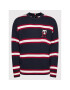 Tommy Hilfiger Пуловер Monogram MW0MW28052 Тъмносин Regular Fit - Pepit.bg