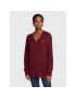 Tommy Hilfiger Пуловер Monogram WW0WW37751 Бордо Regular Fit - Pepit.bg