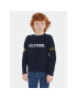 Tommy Hilfiger Пуловер Monotype KB0KB08513 Тъмносин Regular Fit - Pepit.bg