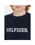 Tommy Hilfiger Пуловер Monotype KB0KB08513 Тъмносин Regular Fit - Pepit.bg