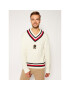 Tommy Hilfiger Пуловер Patchwork Cable Cricket MW0MW14431 Бежов Regular Fit - Pepit.bg