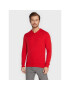 Tommy Hilfiger Пуловер Pima MW0MW28047 Червен Regular Fit - Pepit.bg