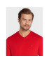 Tommy Hilfiger Пуловер Pima MW0MW28047 Червен Regular Fit - Pepit.bg