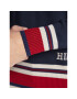 Tommy Hilfiger Пуловер Placed Graphic MW0MW29028 Тъмносин Relaxed Fit - Pepit.bg