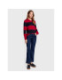 Tommy Hilfiger Пуловер Striped Button WW0WW35263 Розов Regular Fit - Pepit.bg