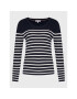 Tommy Hilfiger Пуловер Striped WW0WW35259 Тъмносин Slim Fit - Pepit.bg