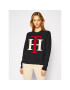 Tommy Hilfiger Пуловер Th Graphic WW0WW29318 Тъмносин Regular Fit - Pepit.bg