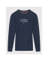 Tommy Hilfiger Пуловер Th Logo KB0KB06932 D Тъмносин Regular Fit - Pepit.bg